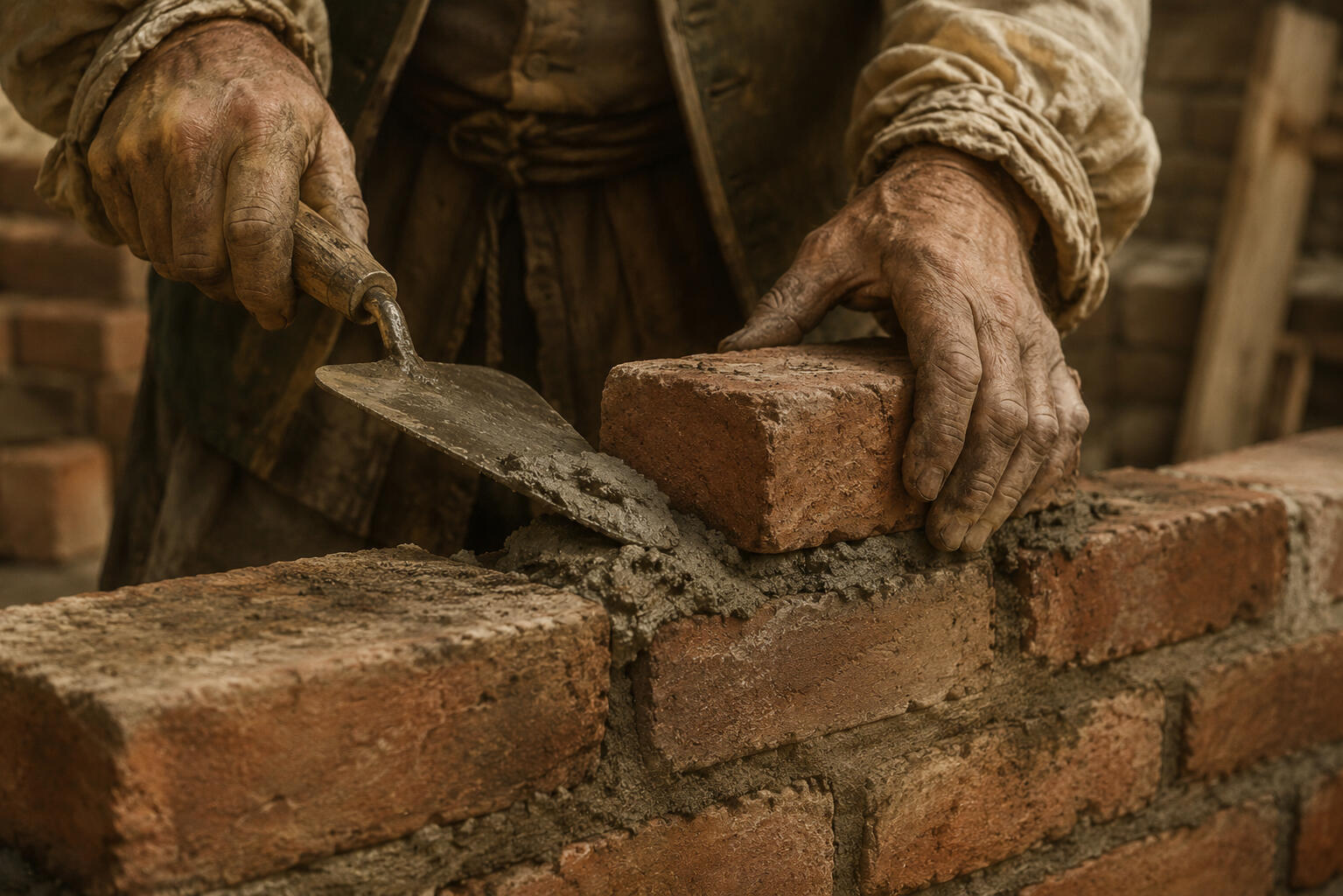 The bricklayer's trade